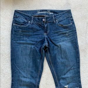 American eagle straight jeans